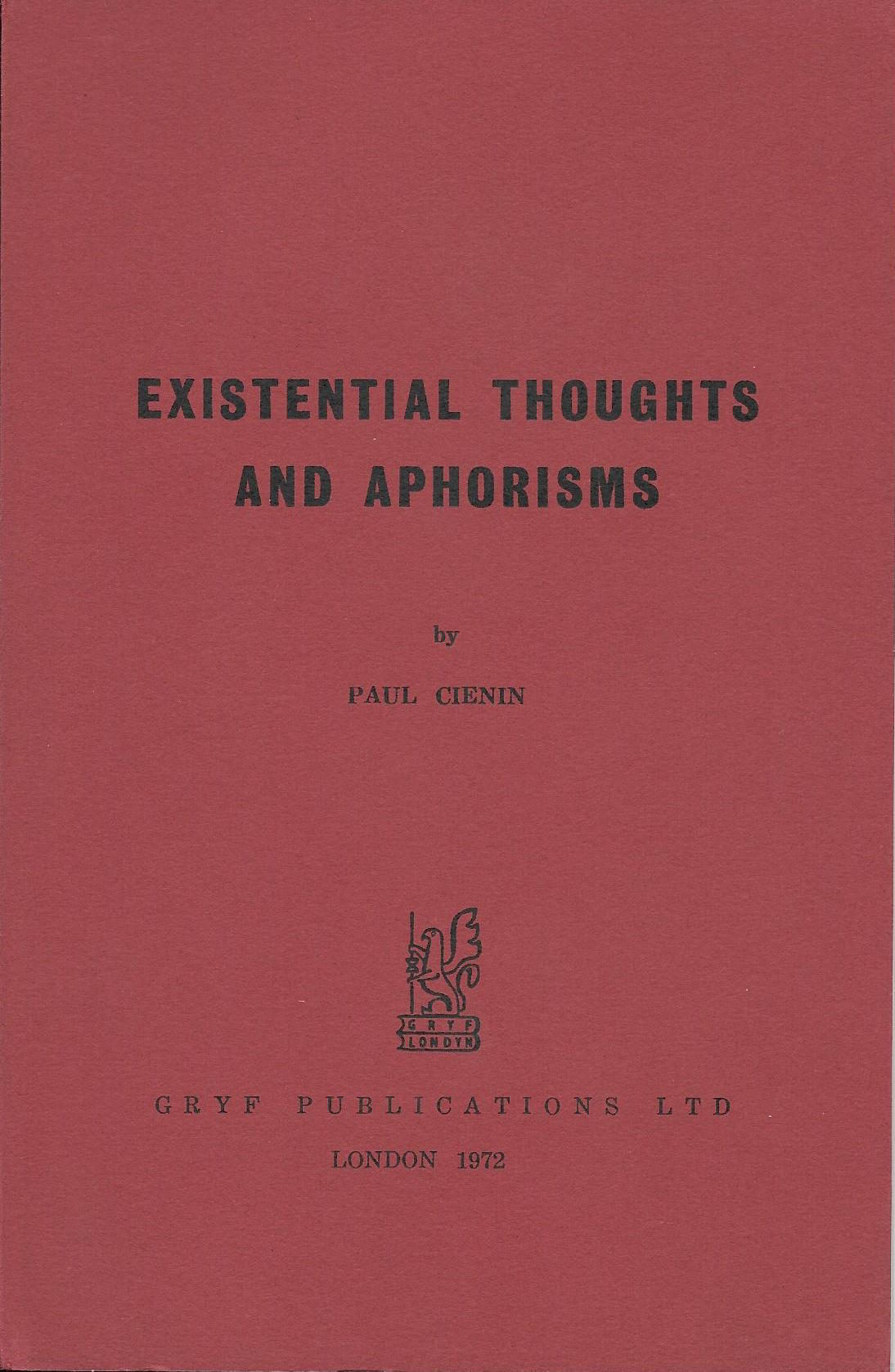 Red Pill Press Existential Thoughts And Aphorisms